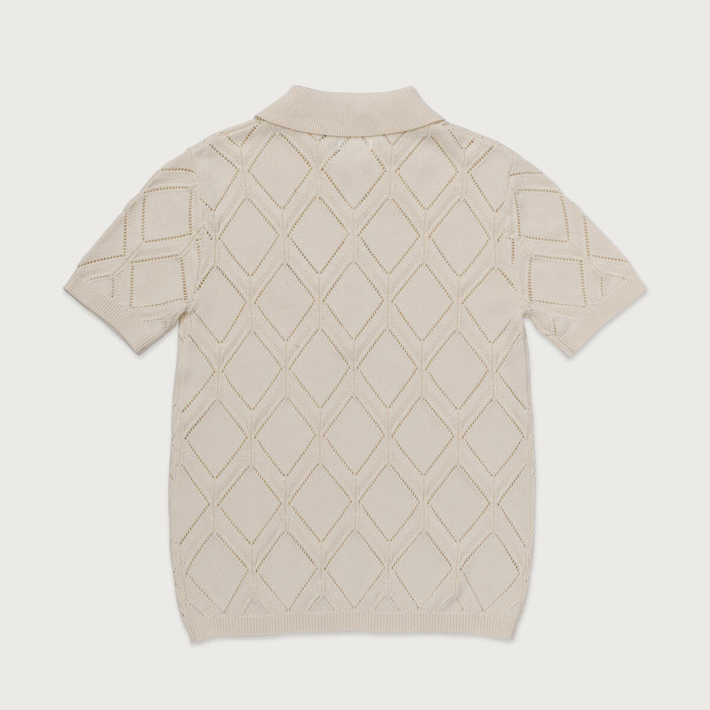 Honor The Gift Diamond Knit Polo