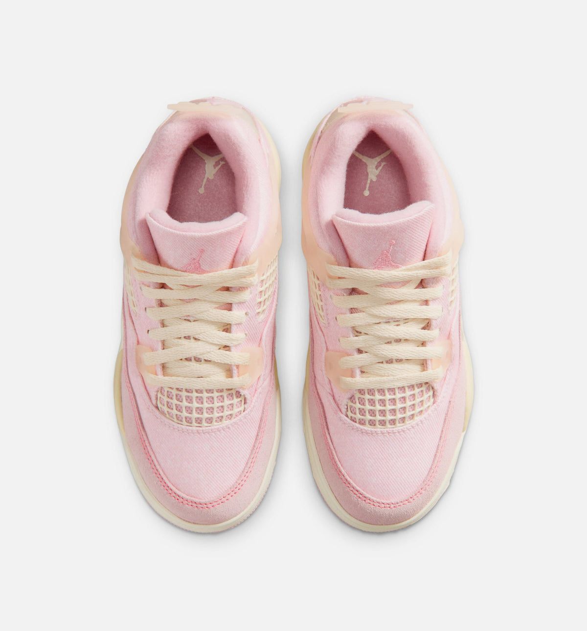 Air Jordan 4 Retro Pink Pearl & Iced Carmine Preschool Shoes