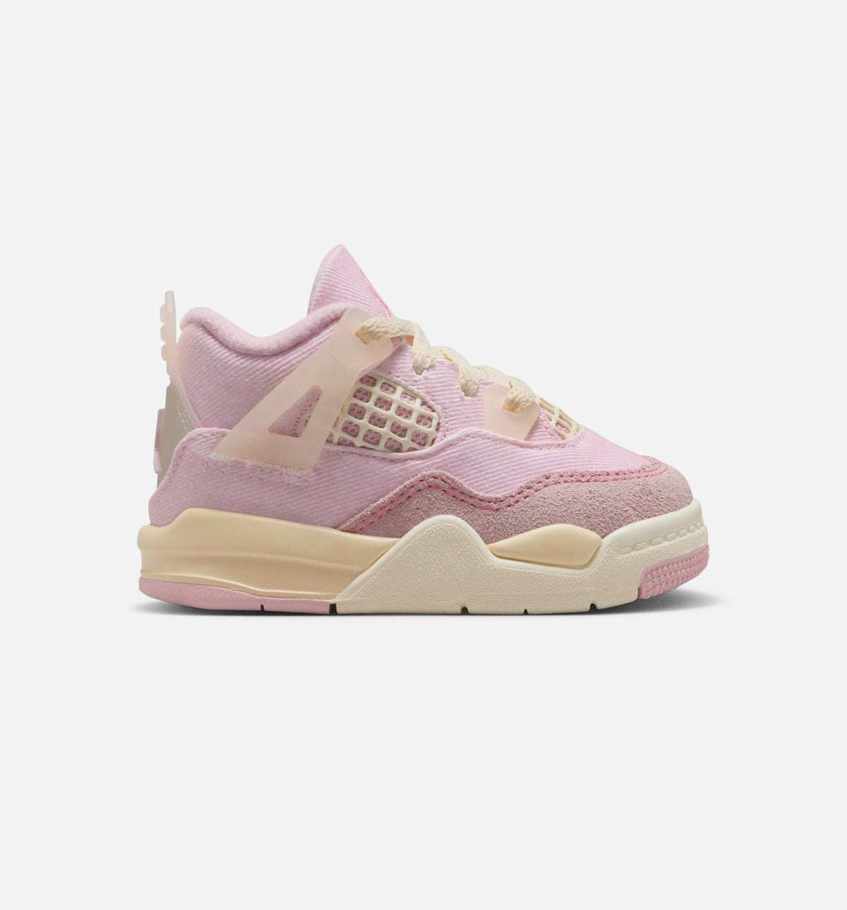 Air Jordan 4 Retro Pink Pearl & Iced Carmine Infant & Toddler Shoes