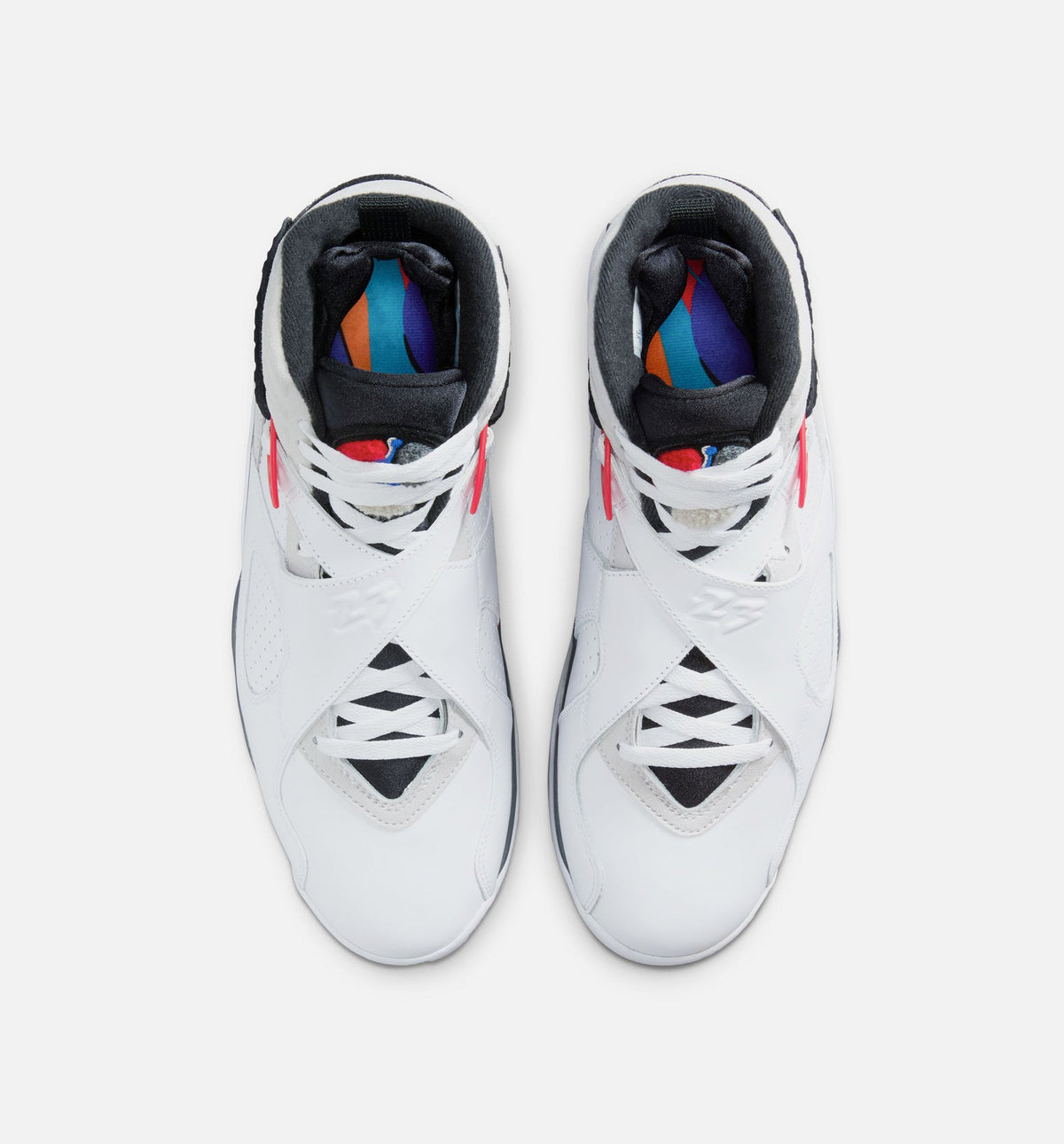 Air Jordan 8 Retro White & True Red Men's Shoes