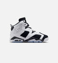Air Jordan 6 Retro Black & White Grade School Shoes