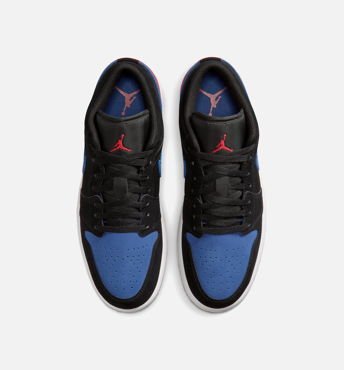 Air Jordan 1 Low Men's Shoes - Black / Summit White / True Blue / Varsity Red