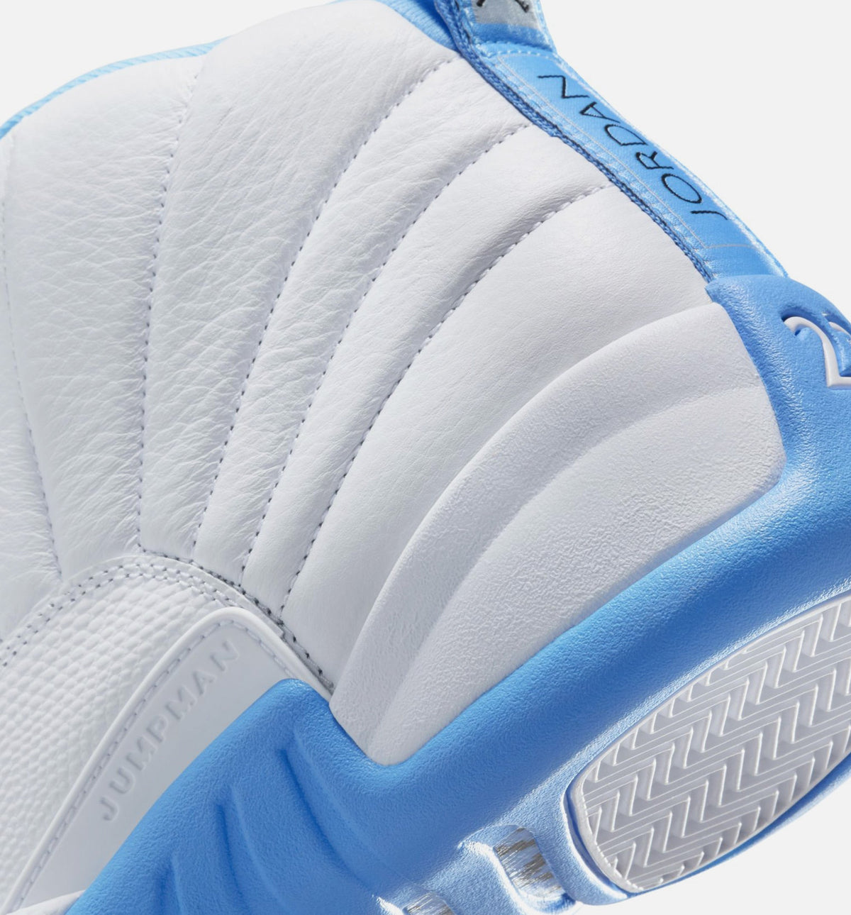 Air Jordan 12 Retro White & University Blue Men's Shoes