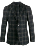 Al Duca D’Aosta 1902 check pattern blazer