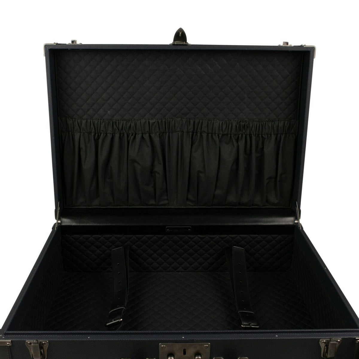 Blue Canvas 'Marco Polo' Hard Suitcase Luggage