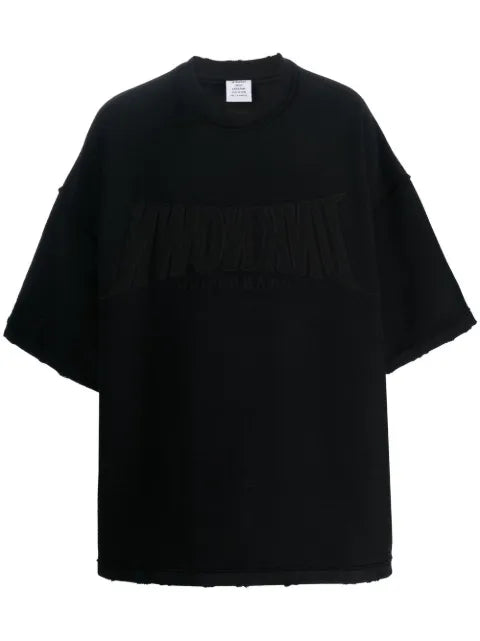 VETEMENTS oversized short-sleeve sweatshirt