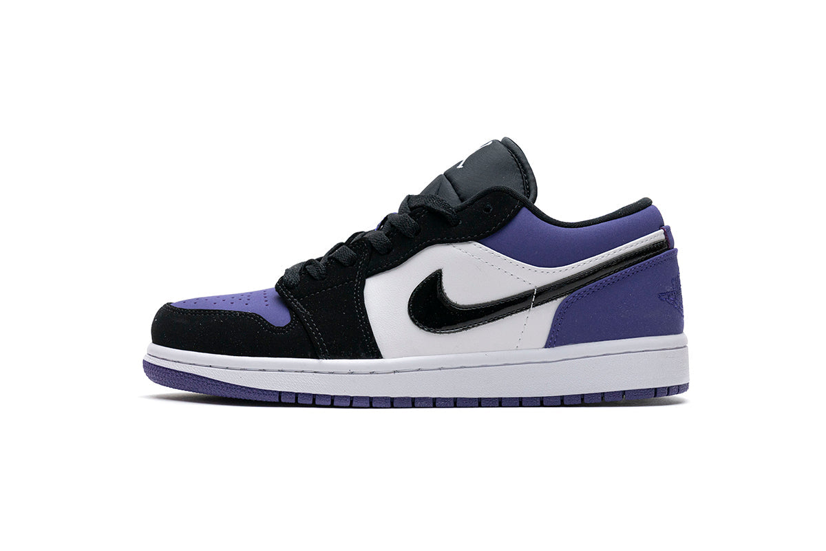 Nike Air Jordan 1 Low Court Purple Reps Sneakers 553558-125
