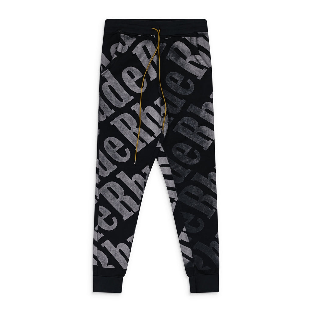 Black All Over Sweatpants
