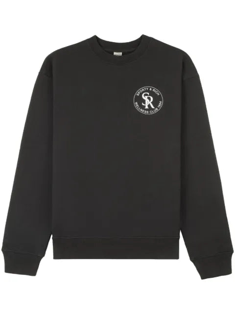 Sporty & Rich S&R logo-print sweatshirt