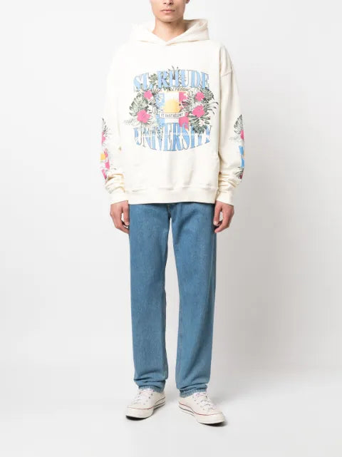 RHUDE graphic-print hoodie