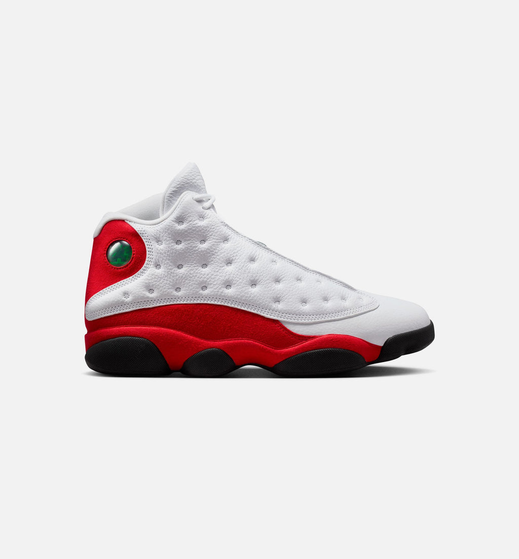 Air Jordan 13 Retro White & University Red Men's Shoes
