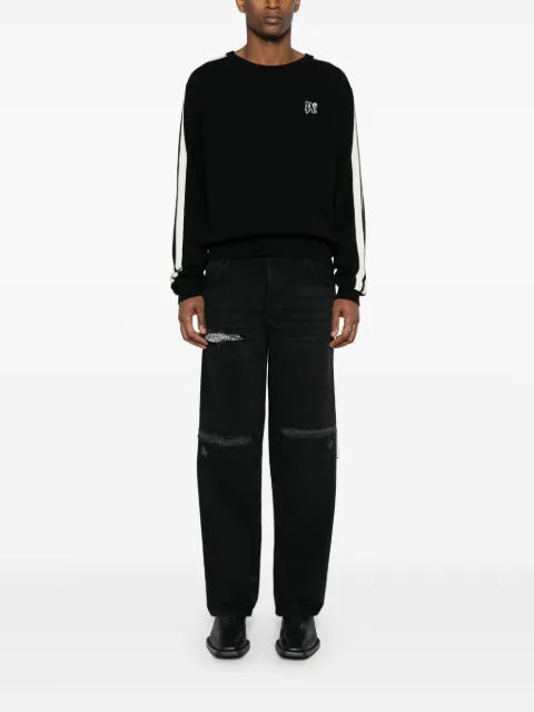 Palm Angels Sweaters Black
