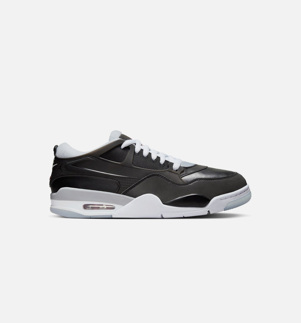 Air Jordan 4 RM Black, Red & Grey Men's Shoes
