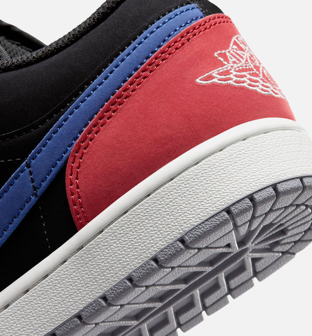 Air Jordan 1 Low Men's Shoes - Black / Summit White / True Blue / Varsity Red