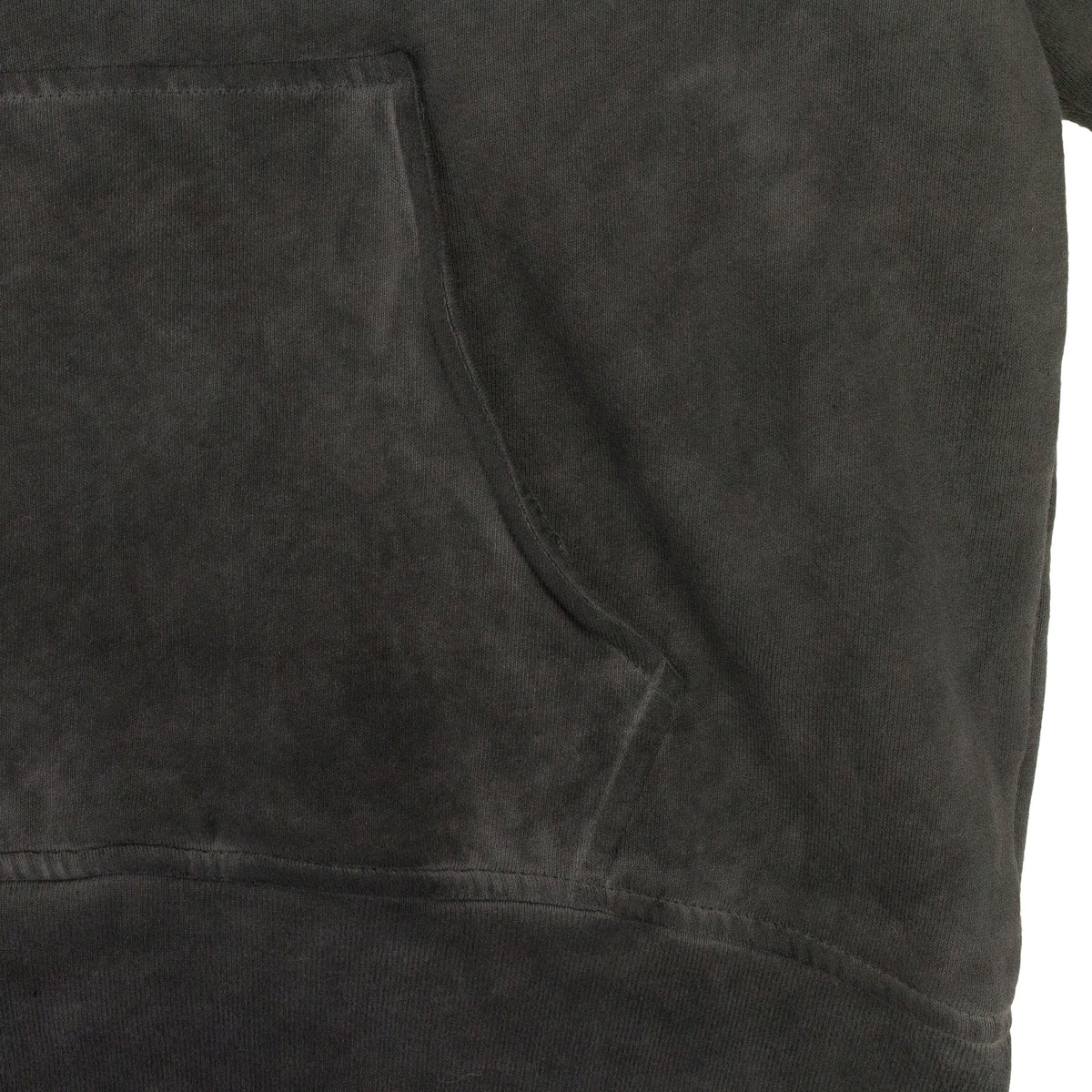BLACK OIL WASH HOODIE