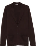 Drumohr single-breasted merino-wool blazer