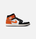 Air Jordan 1 Mid Men's Shoes - Starfish / White / Sail / Black