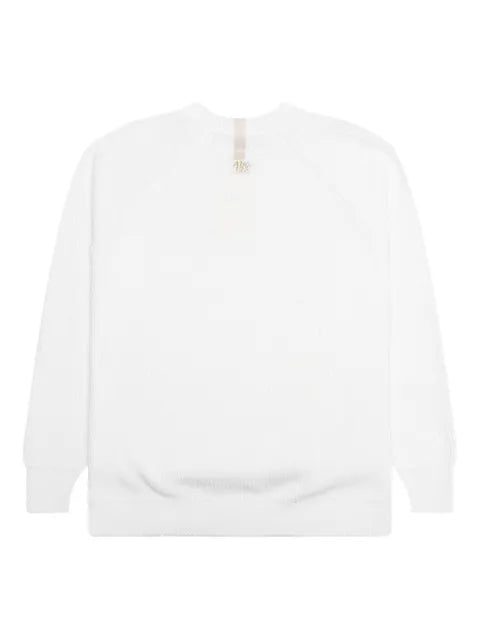 Advisory Board Crystals ribbed crew-neck sweater