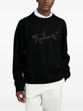 Paul & Shark shark-print cotton sweatshirt