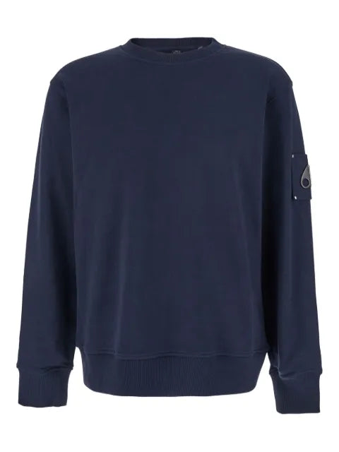 Moose Knuckles logo-appliqué sweatshirt