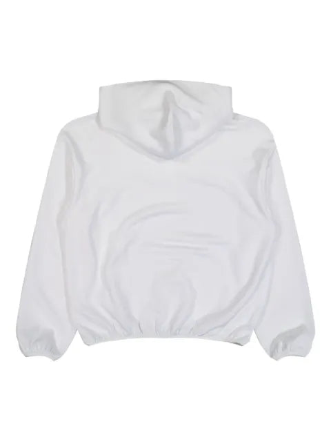 Casablanca logo-detail long-sleeve hoodie