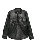 MEDEEA pocket leather jacket