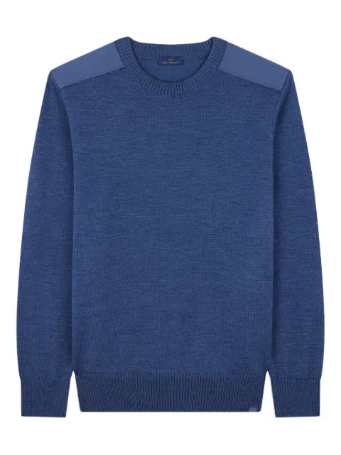 Paul & Shark typhoon detail crewneck sweater