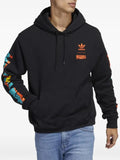 adidas x Beyond The Streets logo-detail hoodie