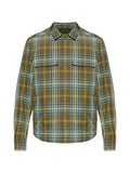Moncler monogram checked shirt jacket