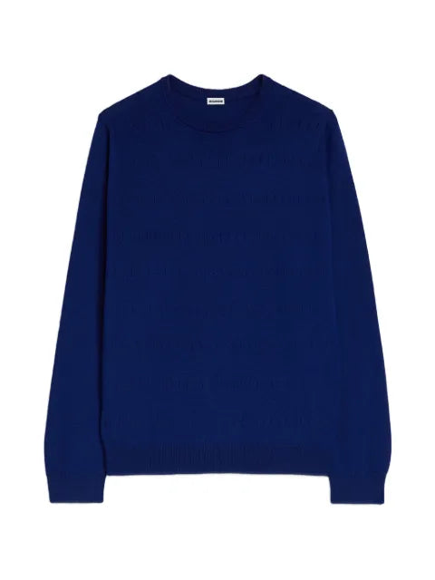 Jil Sander wool pointelle sweater