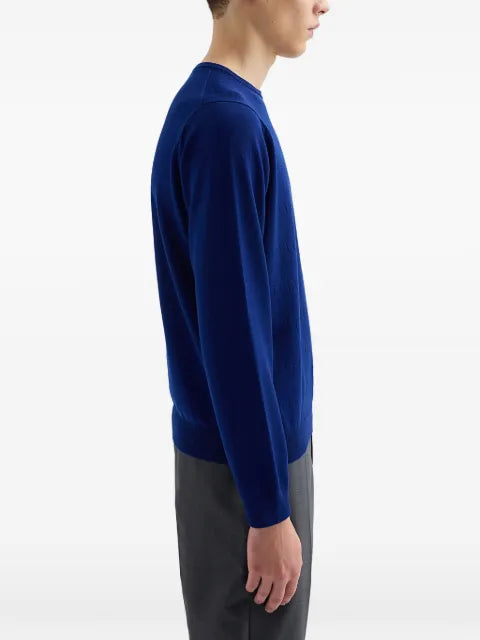 Jil Sander wool pointelle sweater