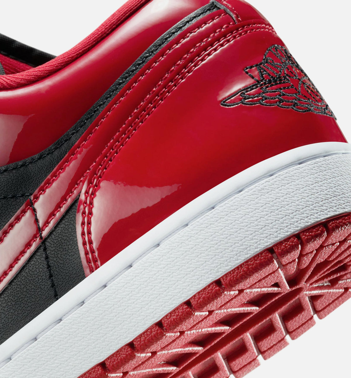Air Jordan 1 Low SE Men's Shoes - Black / Varsity Red / White