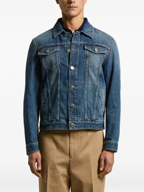 Peserico buttoned denim jacket