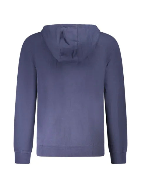 Wrangler logo-embroidered zip-up hoodie