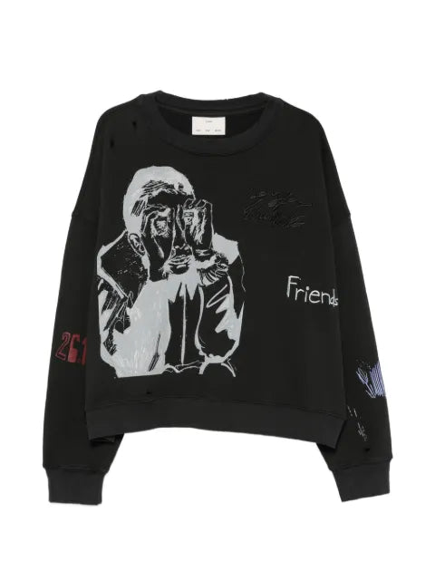 Song For The Mute graphic-print sweatshirt