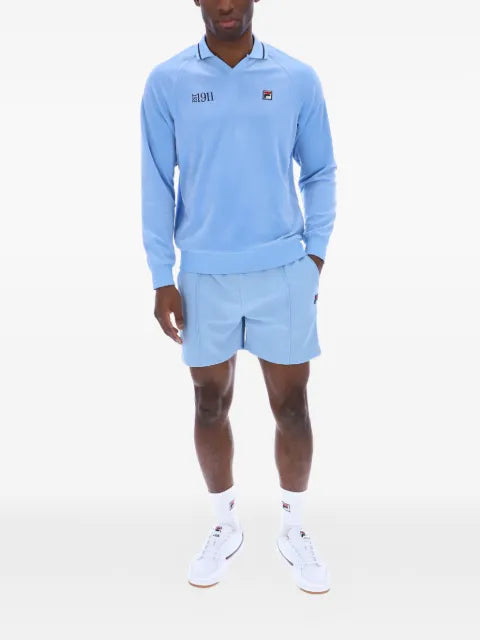 Fila Alfredo 1911 Sweatshirt in velour with raglan sleeves