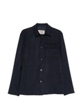 Herno chest flap-pocket button-up jacket