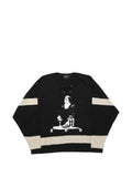 Enfants Riches Déprimés They Broke Me Hockey lace-up sweater