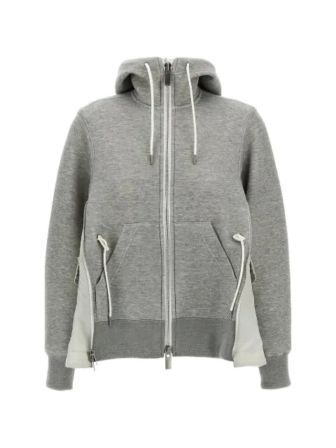 sacai Sponge Sweat hybrid hoodie