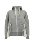 sacai Sponge Sweat hybrid hoodie