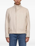 Lardini high-neck lightweight jacket