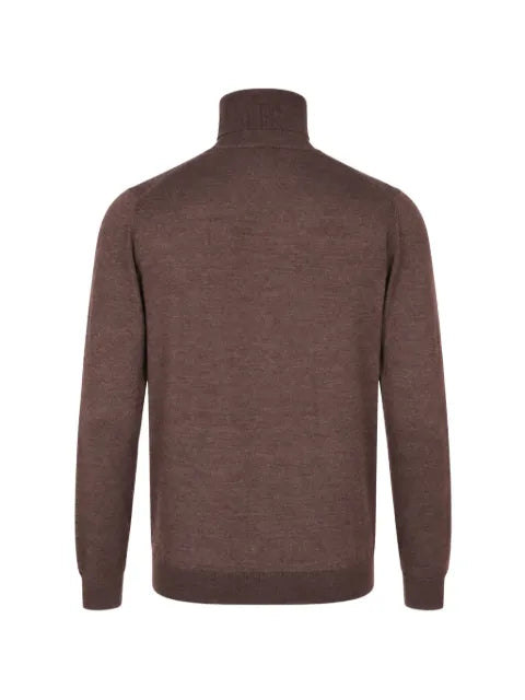 Pal Zileri ribbed-trim roll-neck sweater