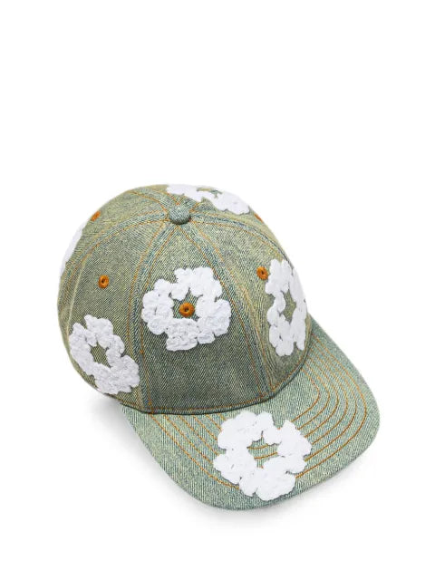 denim Tears Cotton Wreath denim baseball cap
