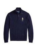 Polo Ralph Lauren Polo Bear wool quarter-zip sweater