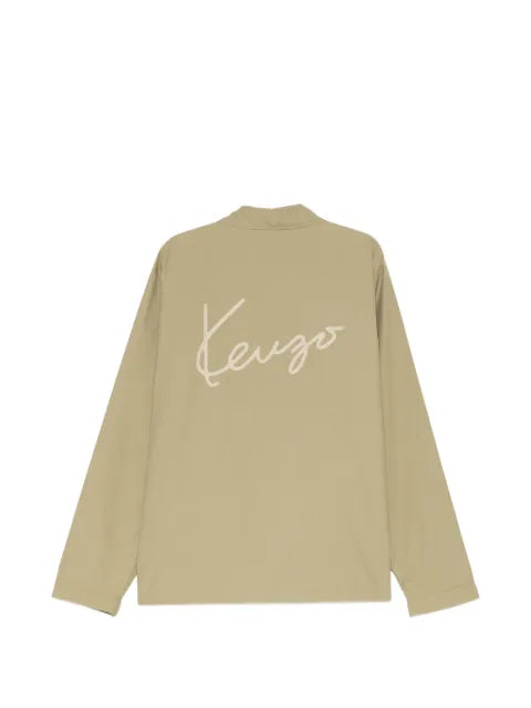 Kenzo logo-embroidered jacket
