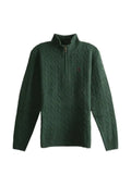 Polo Ralph Lauren cable-knit quarter-zip sweater