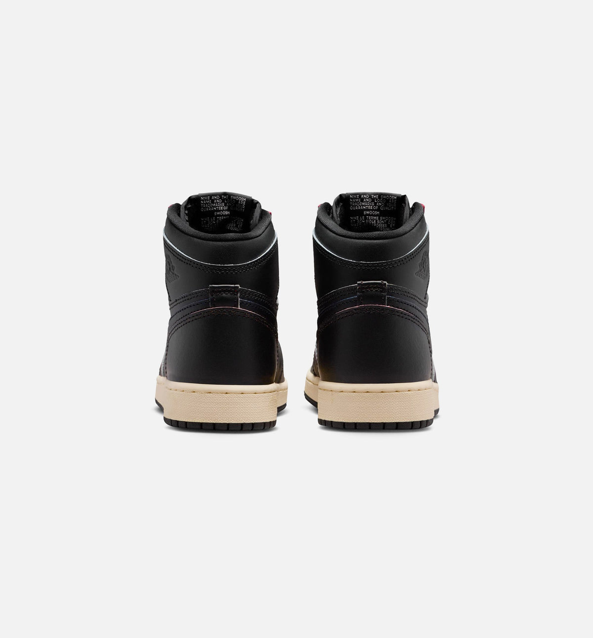 Air Jordan 1 Retro High OG Grade School Shoes - Black / Muslin