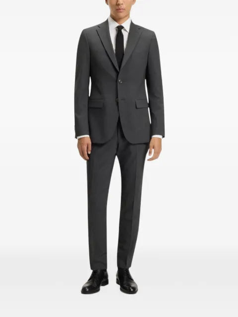BOSS slim-fit melange jacket