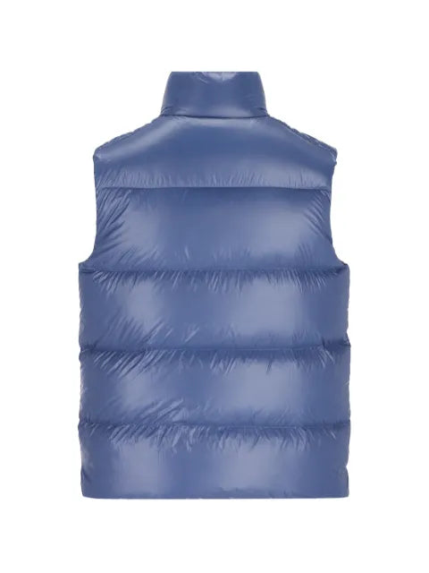 Moncler Belice logo-patch quilted gilet
