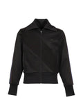 Wales Bonner logo-embroidered striped jacket